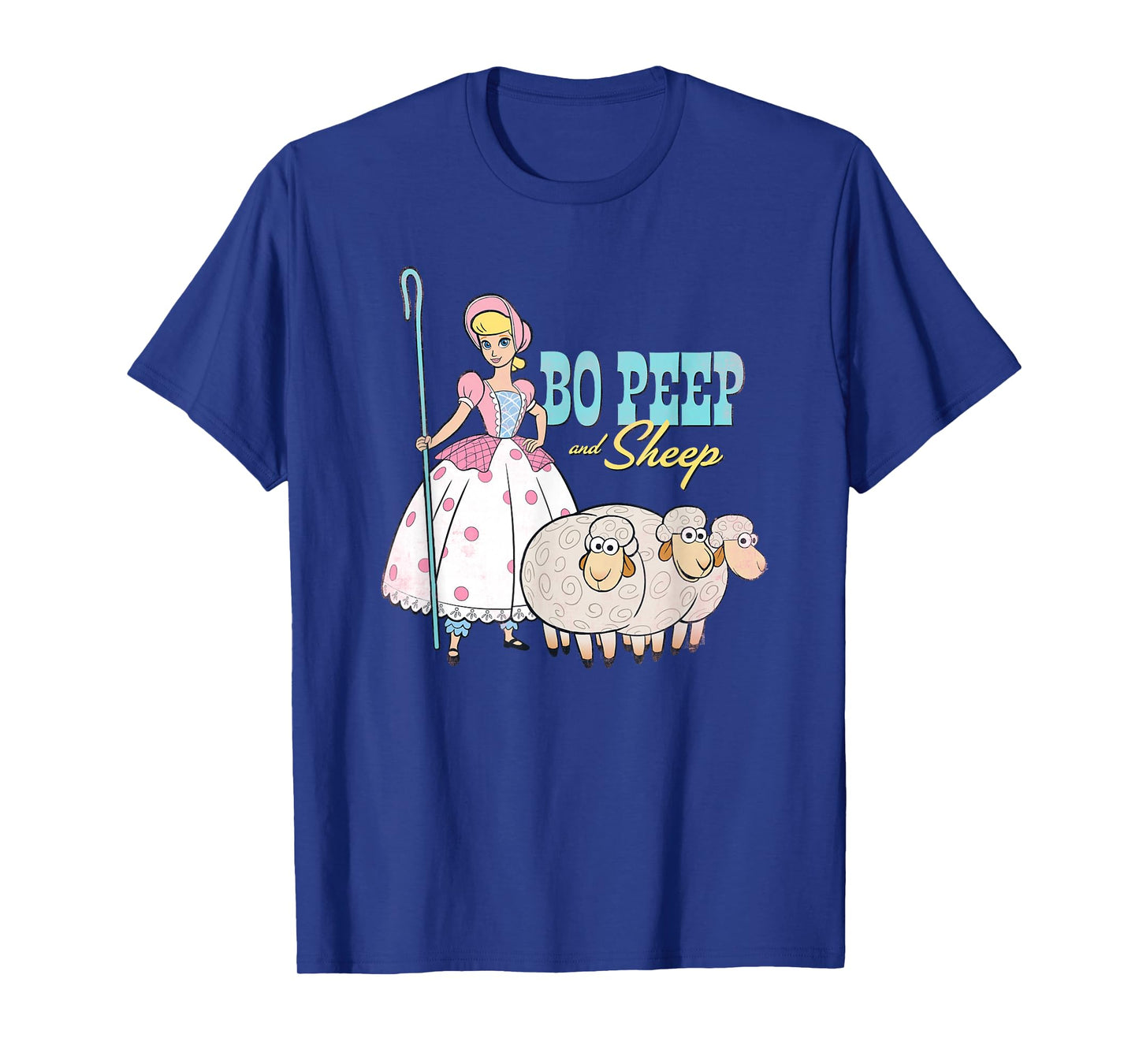 Disney Pixar Toy Story 4 Bo Peep and Sheep T-Shirt T-Shirt