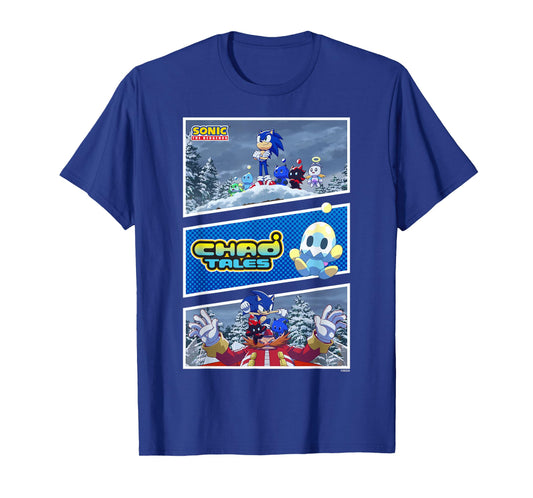 Sonic The Hedgehog - Chao Tales Sonic vs. Dr. Eggman T-Shirt