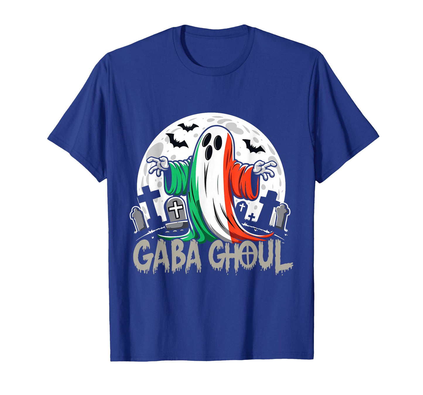 Funny Gaba Ghoul Italian Ghost Graveyard Full moon Gabagool T-Shirt