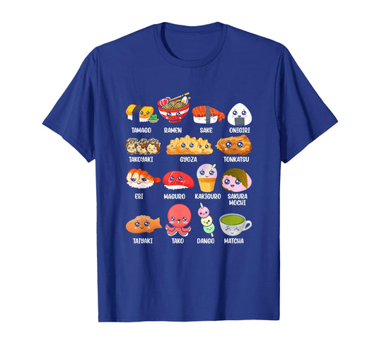 Funny Japanese Asian Food Fan Kawaii Ramen Sushi Japan Lover T-Shirt