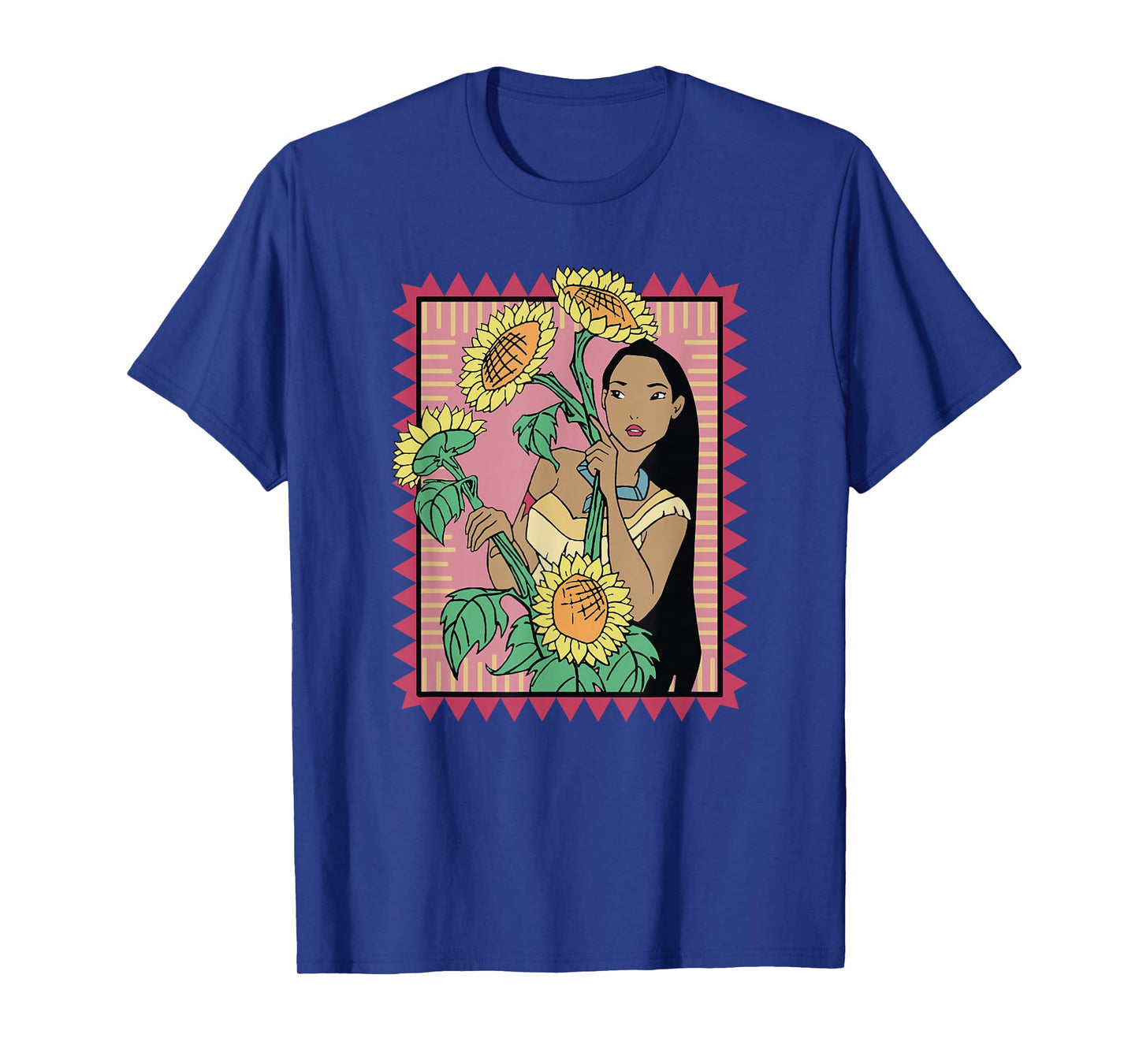 Disney Pocahontas Sunflowers Movie Still T-Shirt