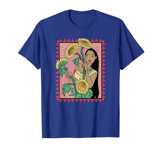 Disney Pocahontas Sunflowers Movie Still T-Shirt