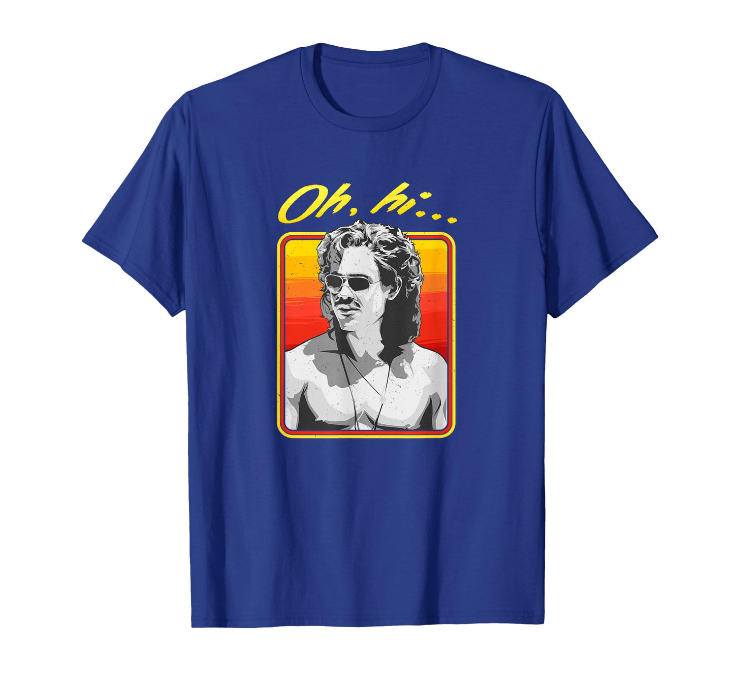 Stranger Things Billy Greyscale Oh Hi Boxed T-Shirt