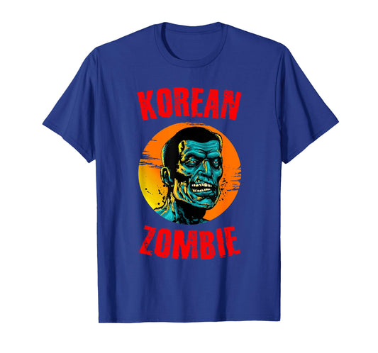Korean Zombies Horror Halloween Undead Corpse Zombies T-Shirt