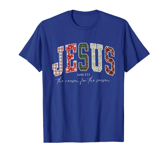 Jesus The Reason for The Season Christmas Christian Jesus T-Shirt