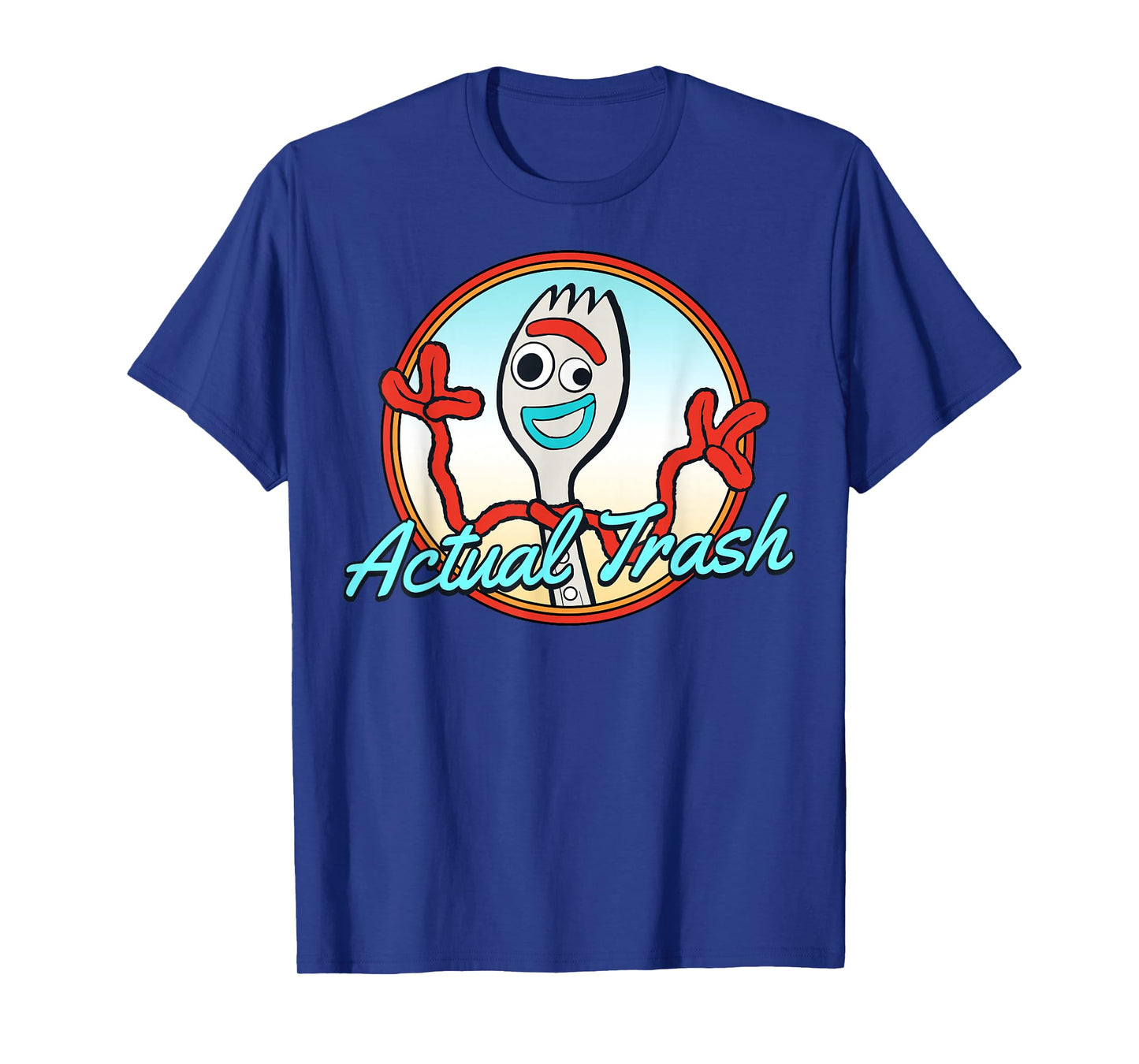 Disney Pixar Toy Story Forky Actual Trash Portrait T-Shirt