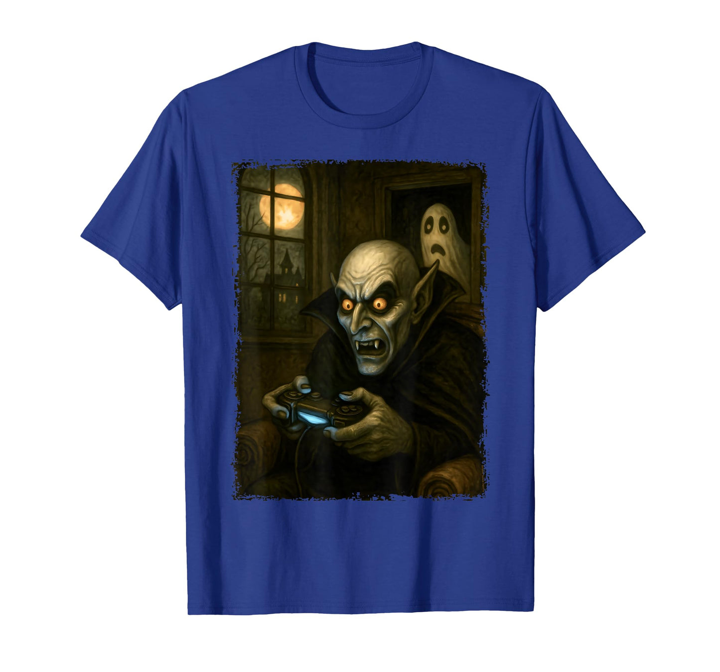Spooky Gaming Monster Style Halloween Gamer T-Shirt