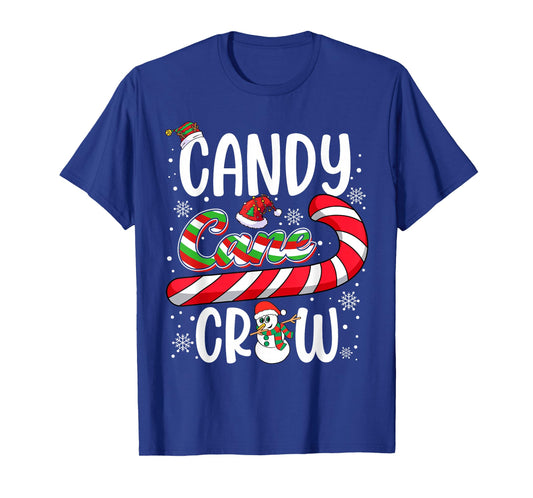 Candy Cane Crew Christmas Xmas Love Candy Boys Girls Kids T-Shirt