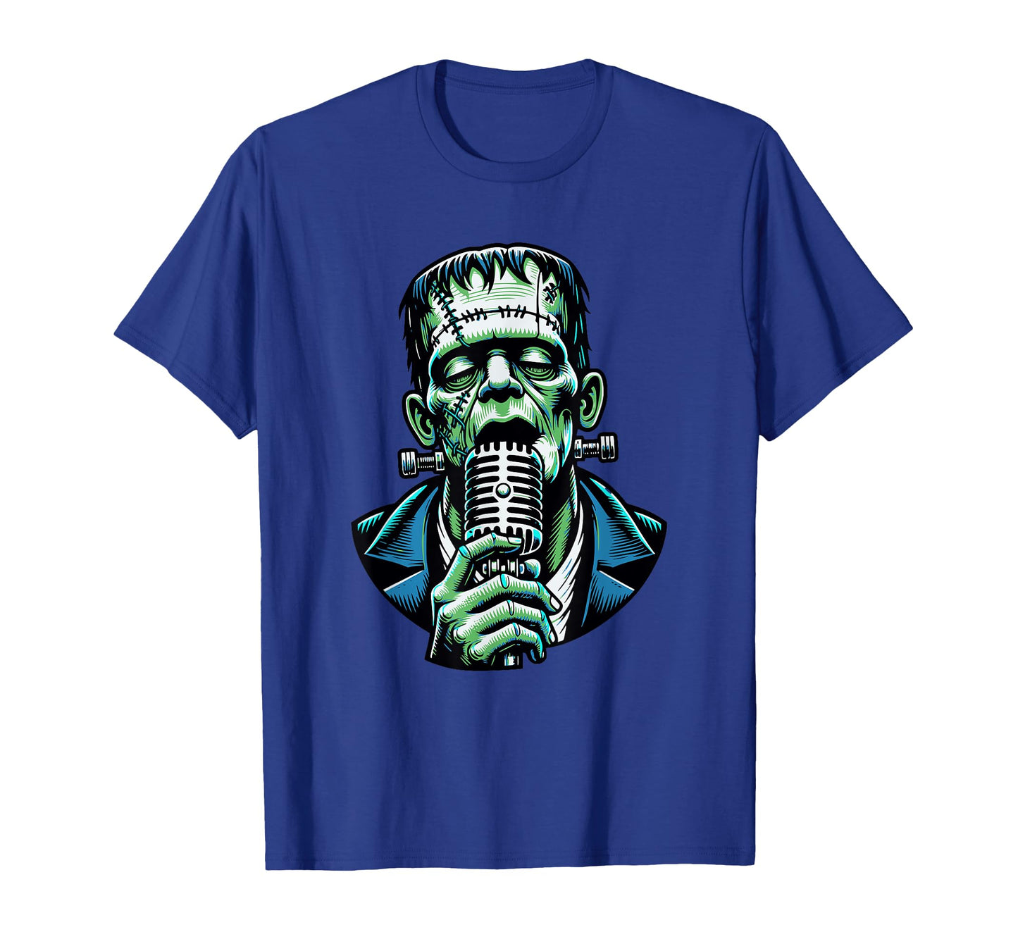 Monster Singing Rock'n'Roll Rockabilly Psychobilly T-Shirt