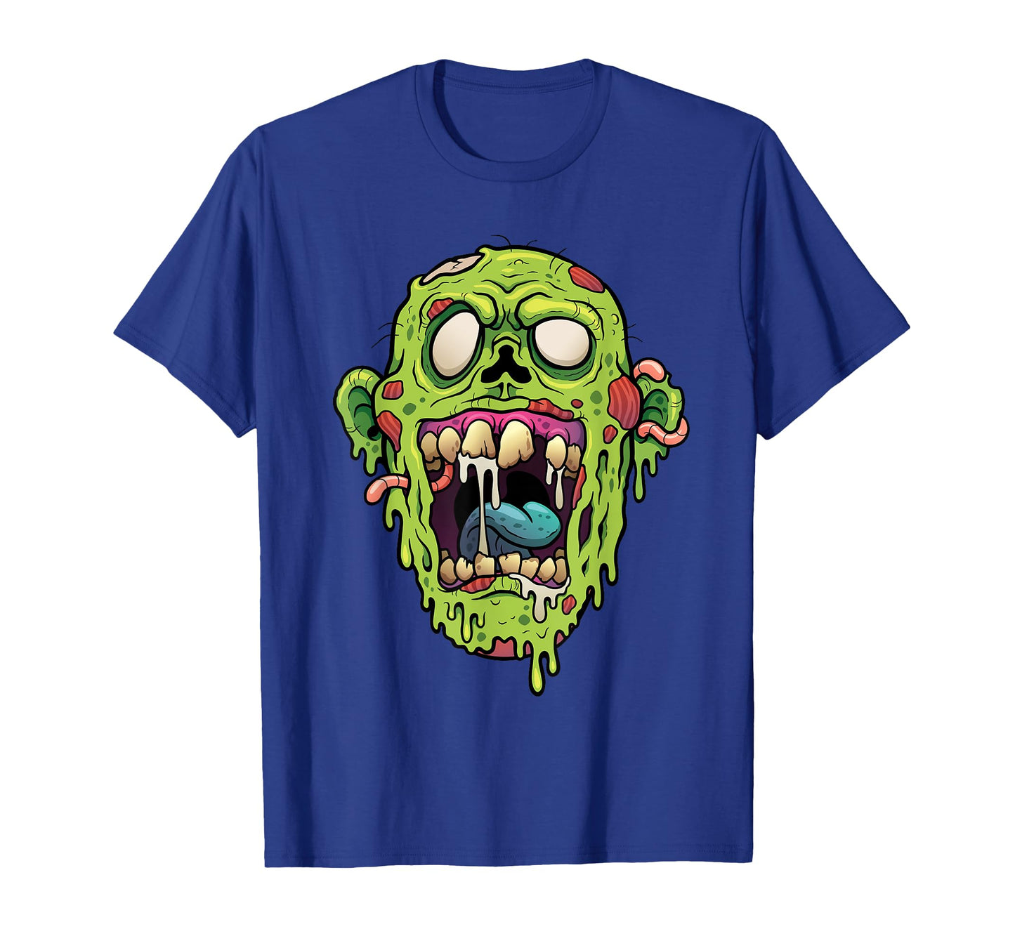 Scary Halloween Cartoon Zombie Gift T-Shirt