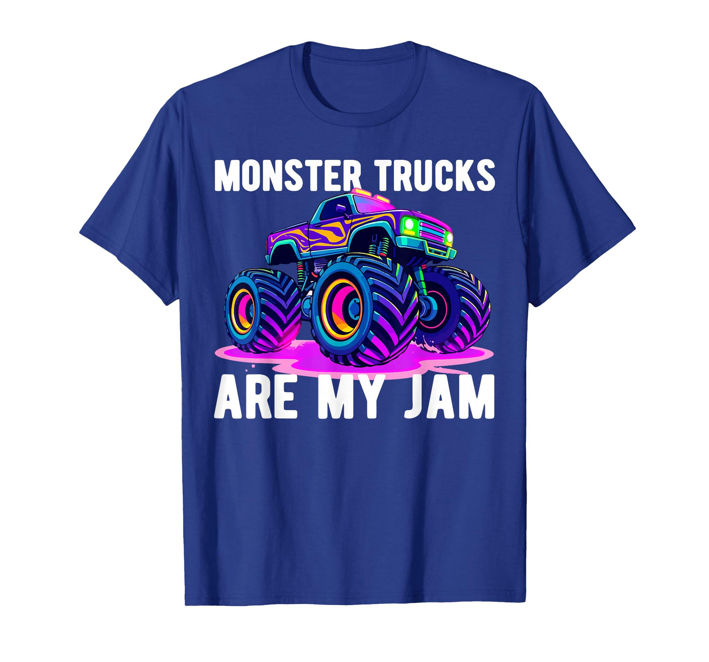 Monster Trucks Are My Jam Monster Truck T-Shirt