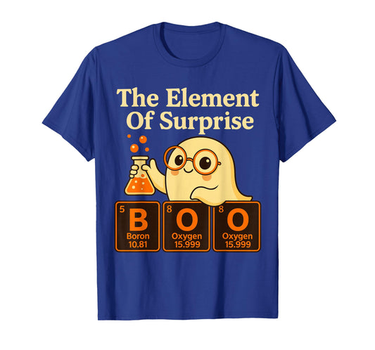 Periodic Table of Elements Costume, Boo Elements of Surprise T-Shirt