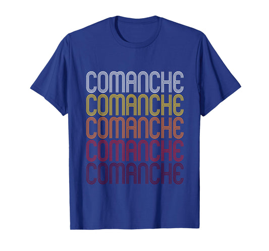 Comanche, TX | Vintage Style Texas T-shirt T-Shirt