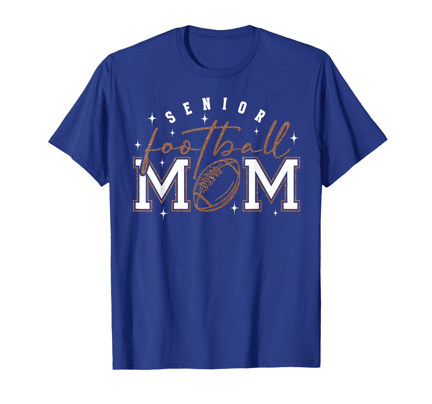 Senior Football Mom Football Mama Game Day Class of 2026 T-Shirt
