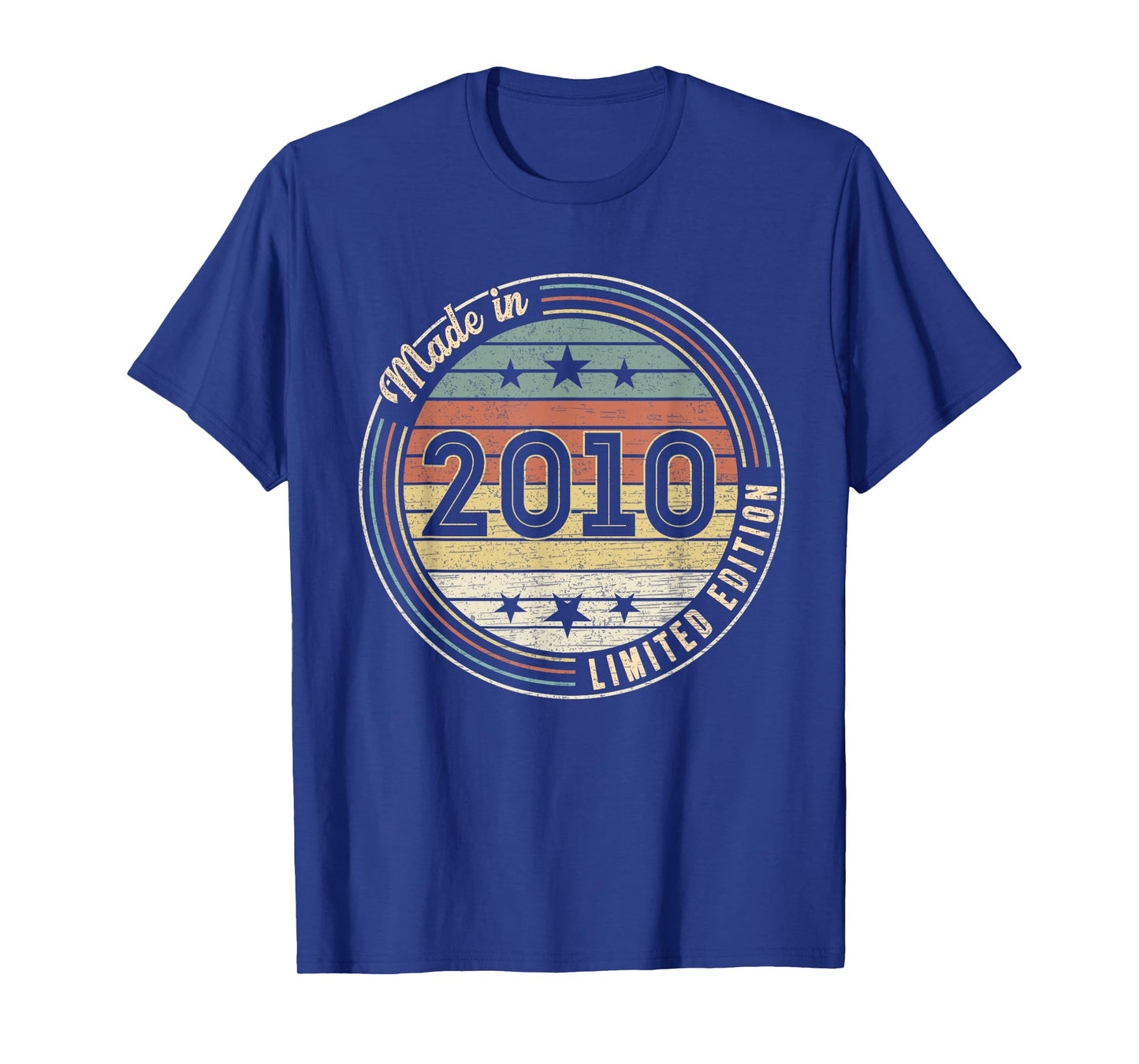 Made In 2010 15th Year Old Birthday Gifts Limited Edition T-Shirt