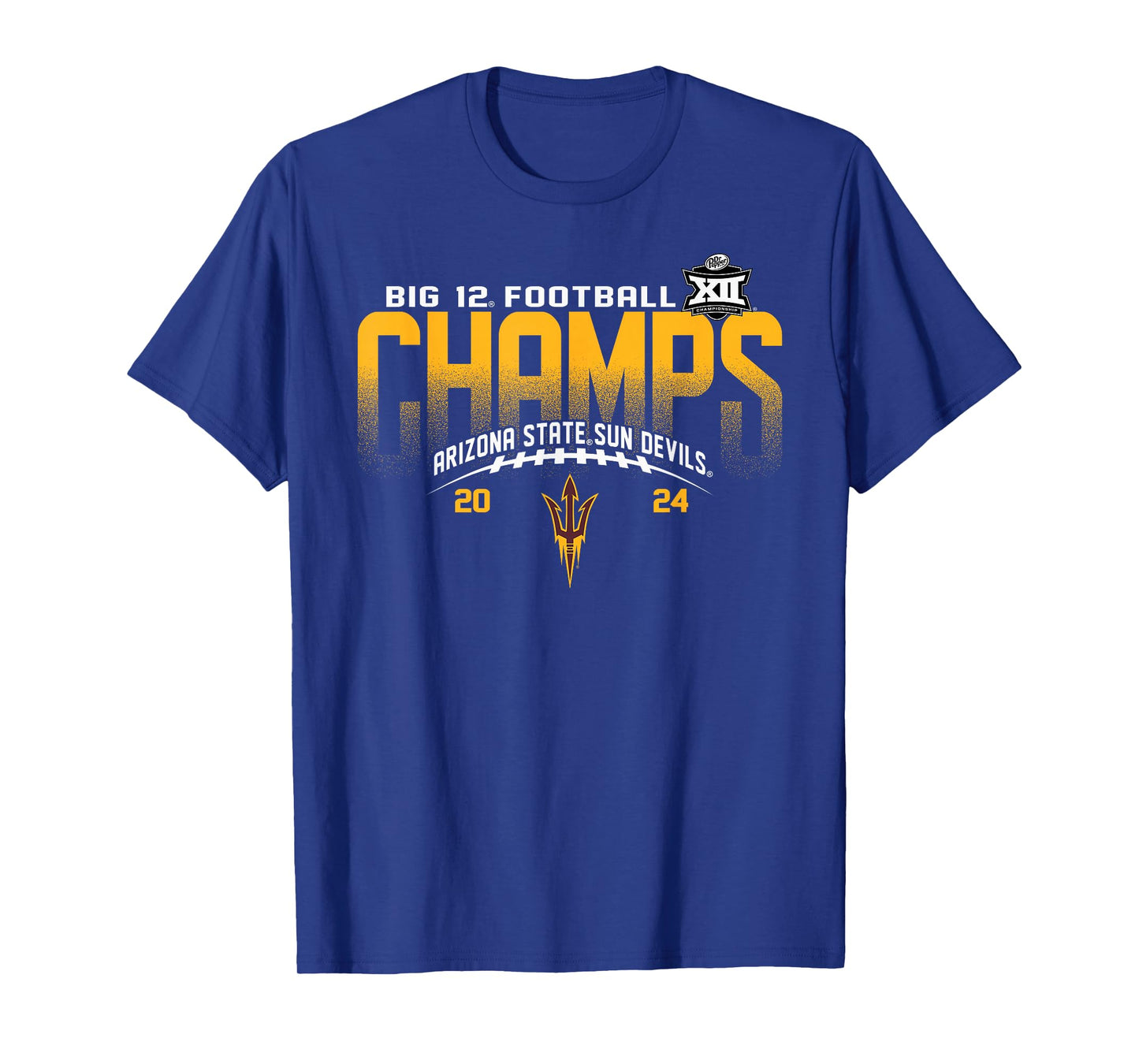 Arizona State Sun Devils Big 12 Champs 2024 Football Icon T-Shirt