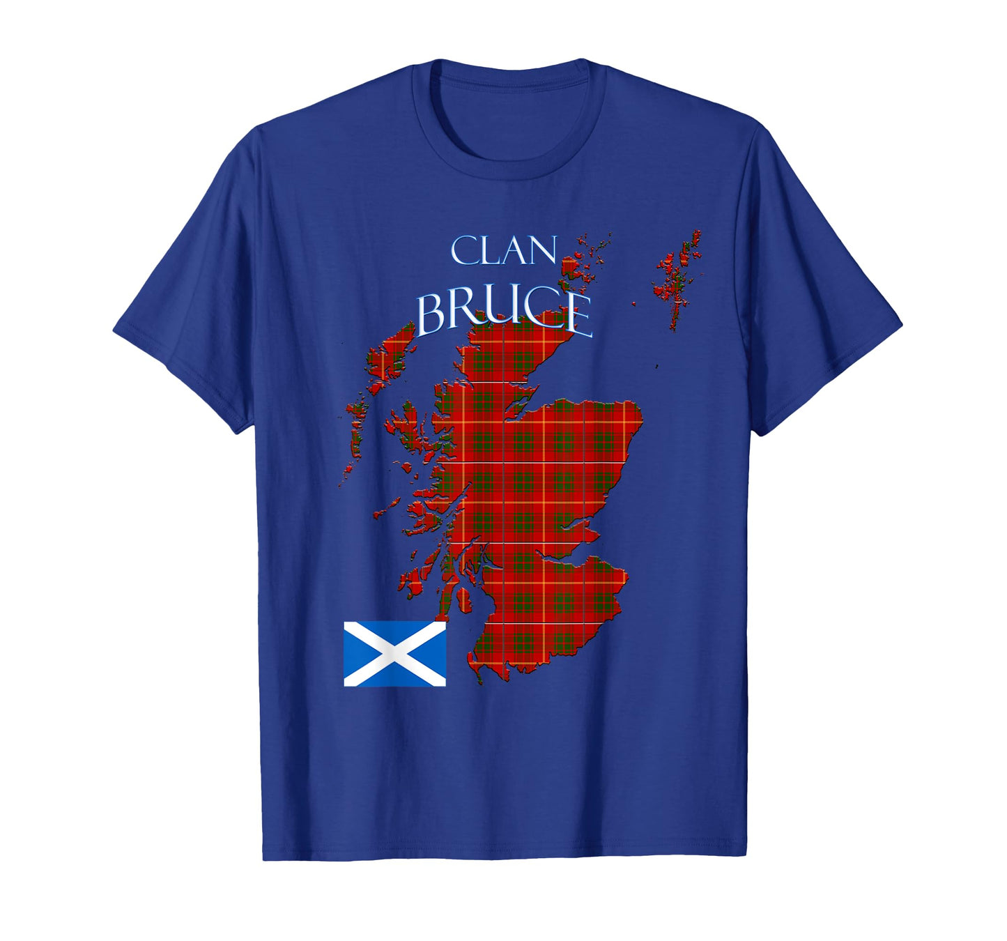 Bruce Scottish Clan Tartan Scotland T-Shirt