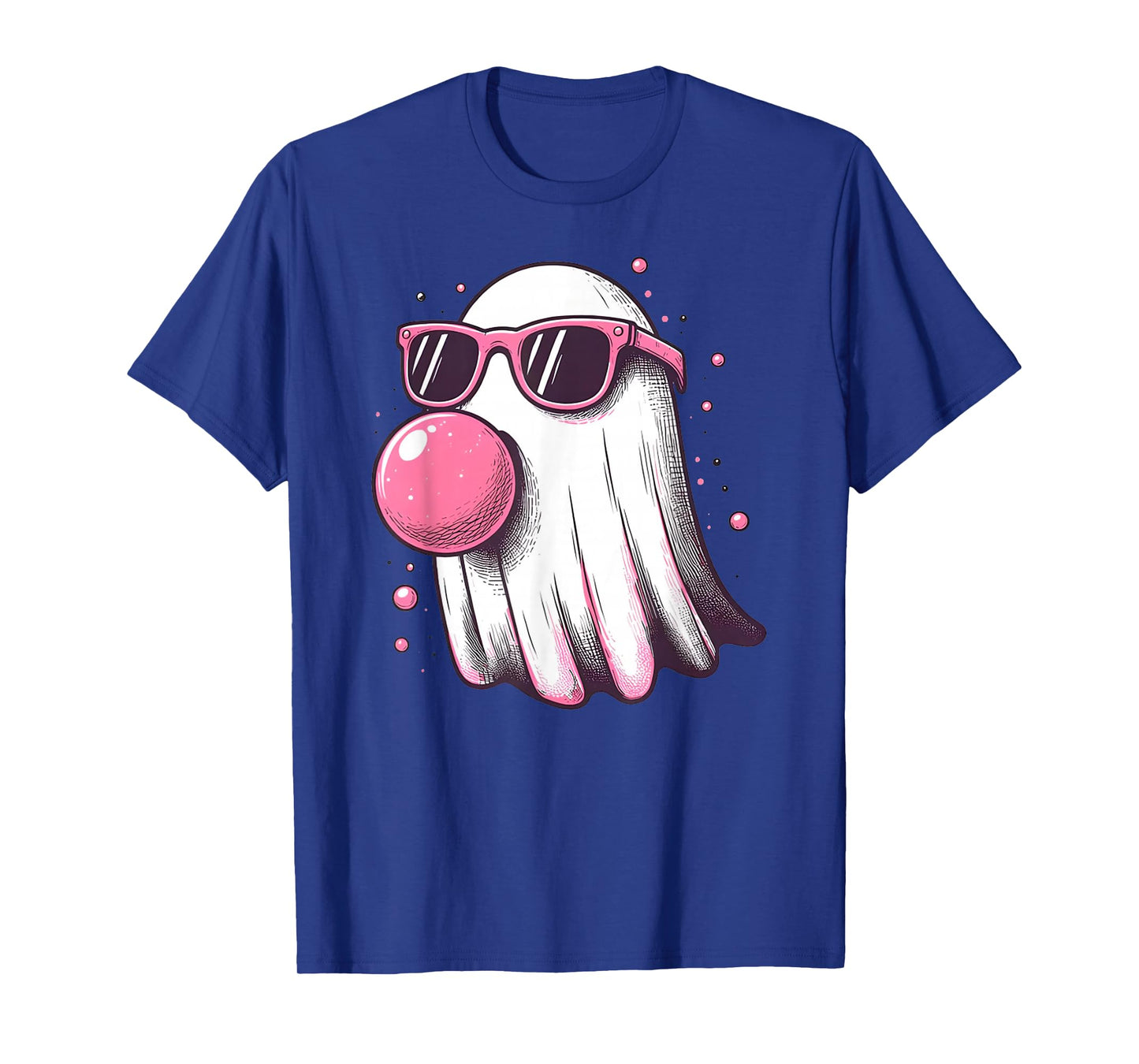 Cute Little Ghost Pastel Goth Bubble Gum Cool Halloween Tee T-Shirt