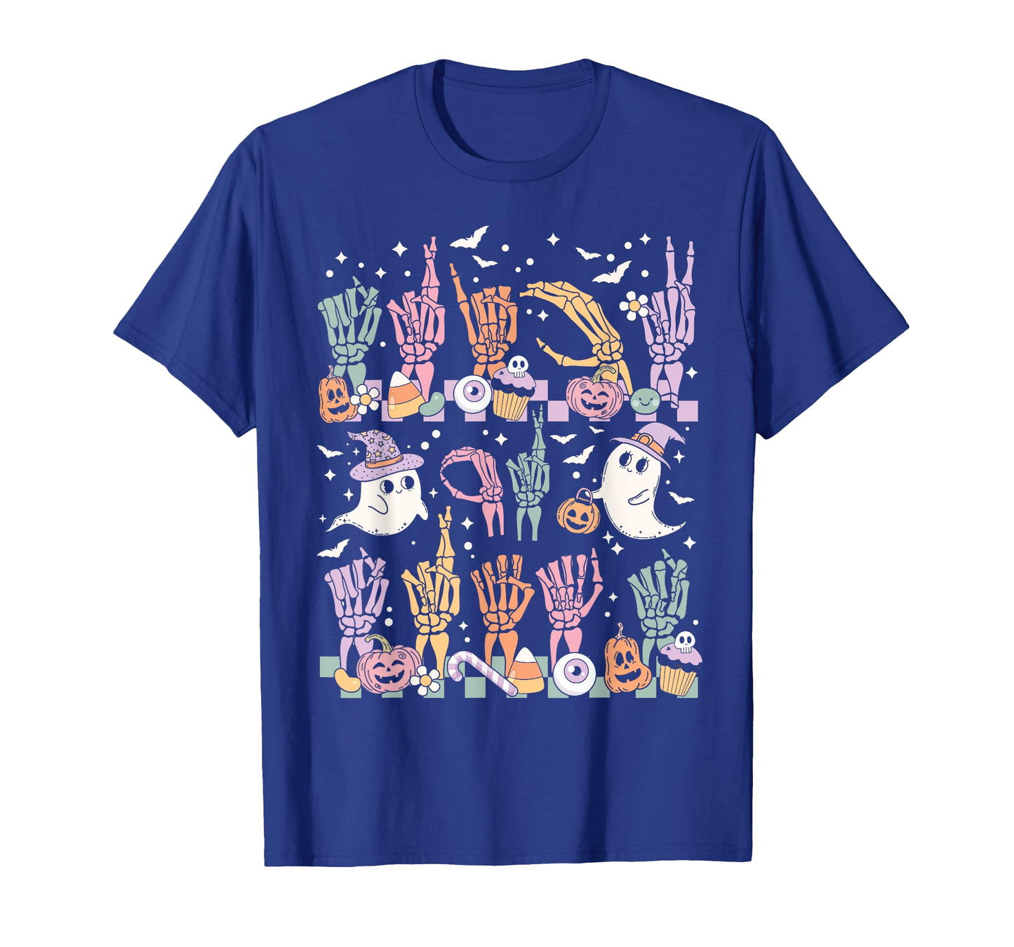Trick or Treat ASL Hands American Sign Language Halloween T-Shirt