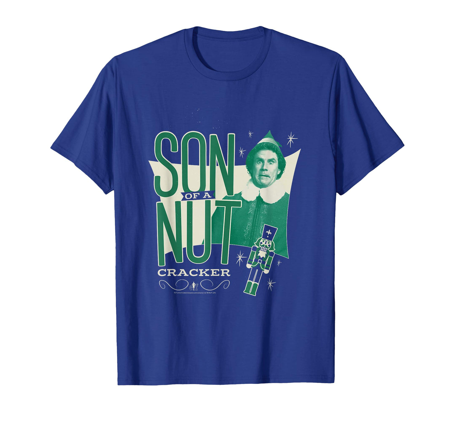 Elf Vintage Buddy Son of a Nutcracker Funny Christmas T-Shirt