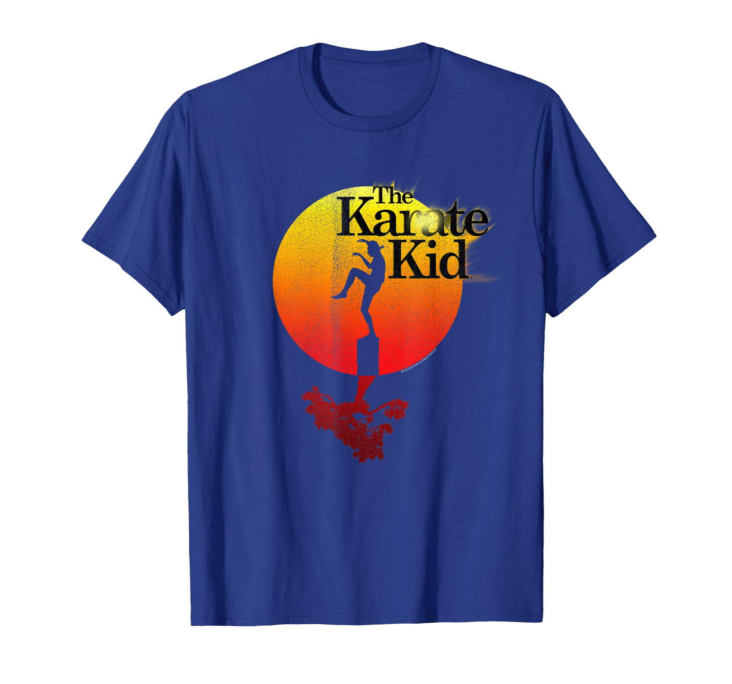 The Karate Kid Sun Gradient Logo Vintage Movie T-Shirt