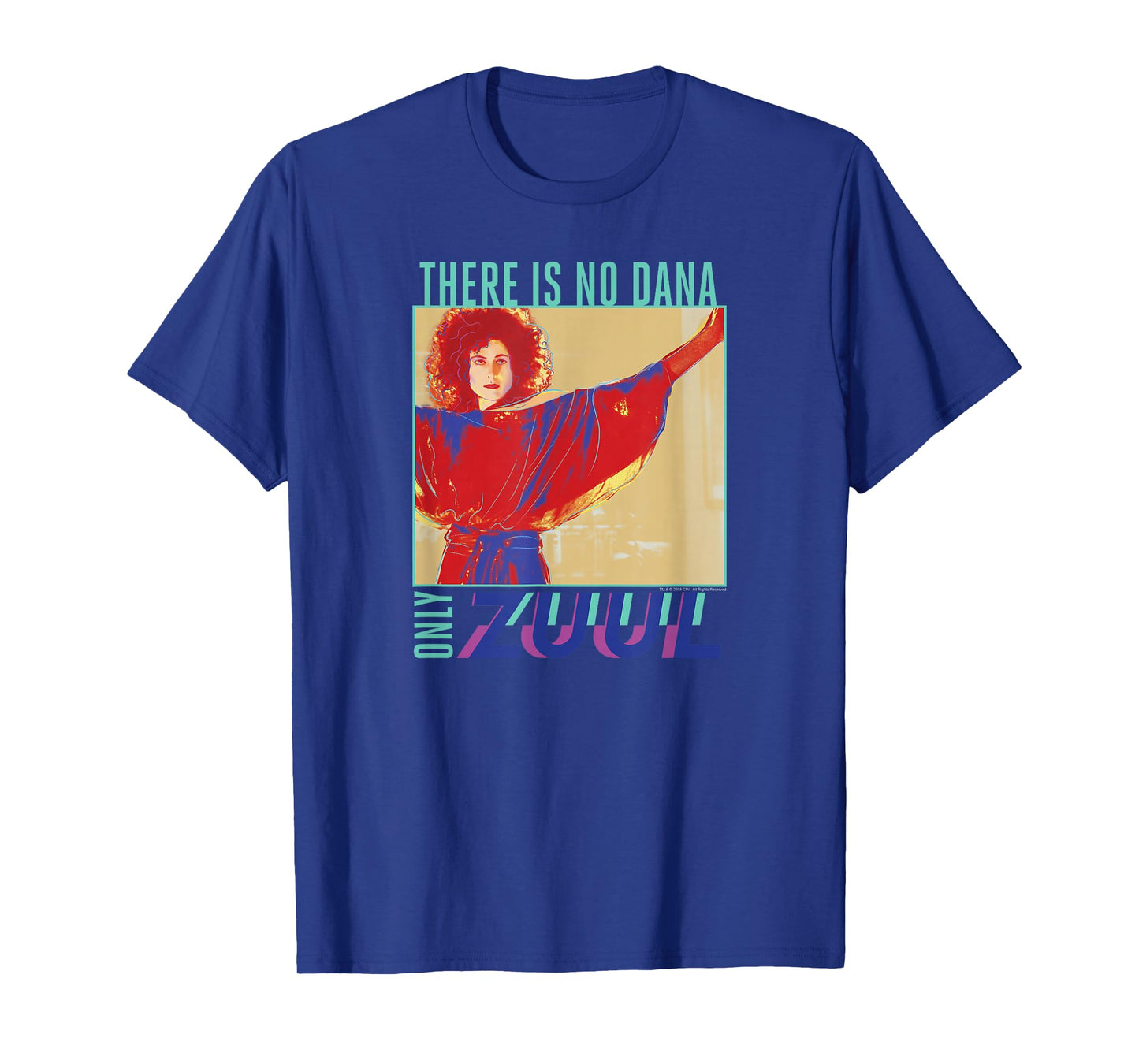 Ghostbusters Pop Art There is No Dana Only Zuul Retro Movie T-Shirt