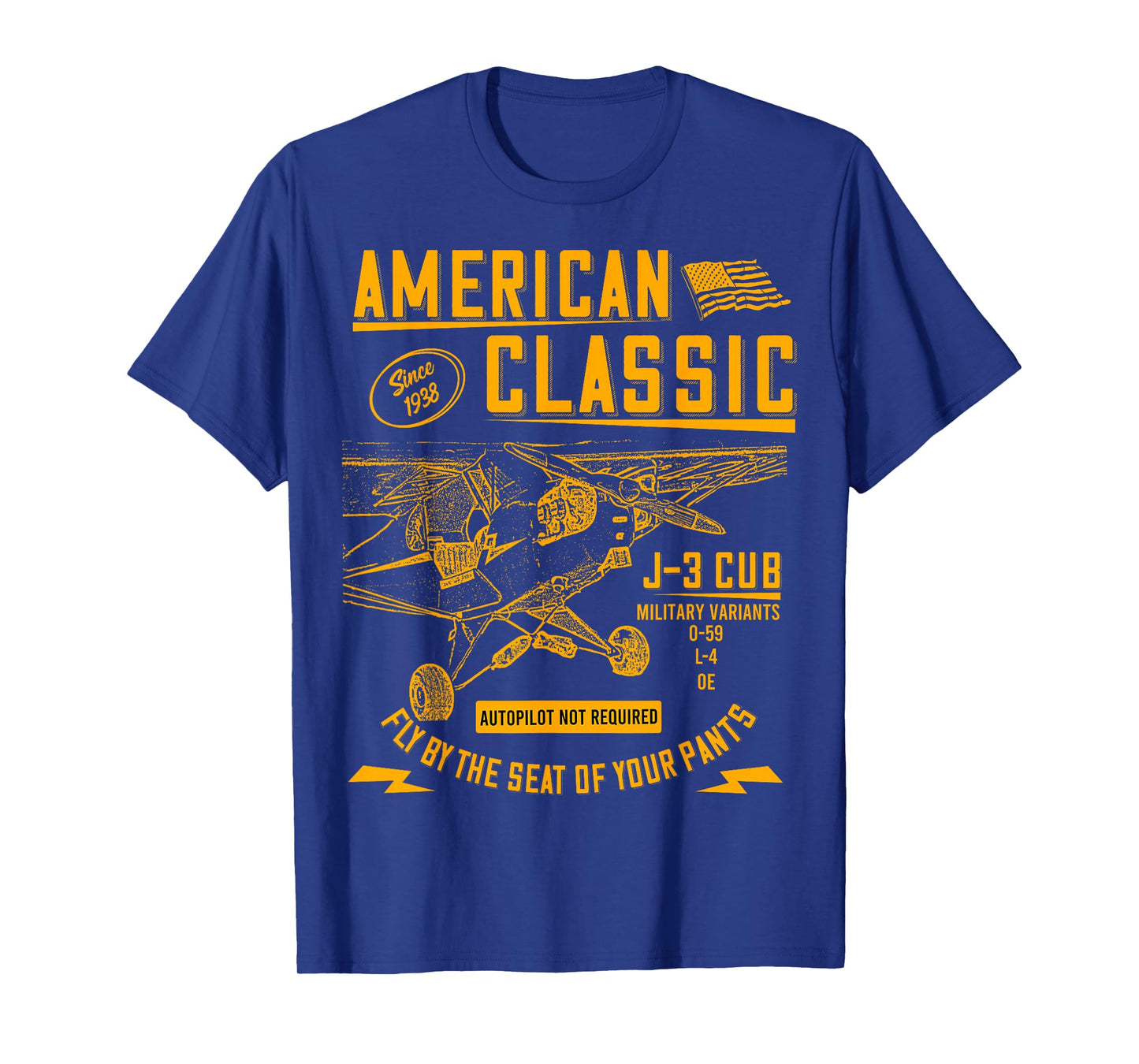 Piper Cub Airplane An American Classic T-Shirt T-Shirt