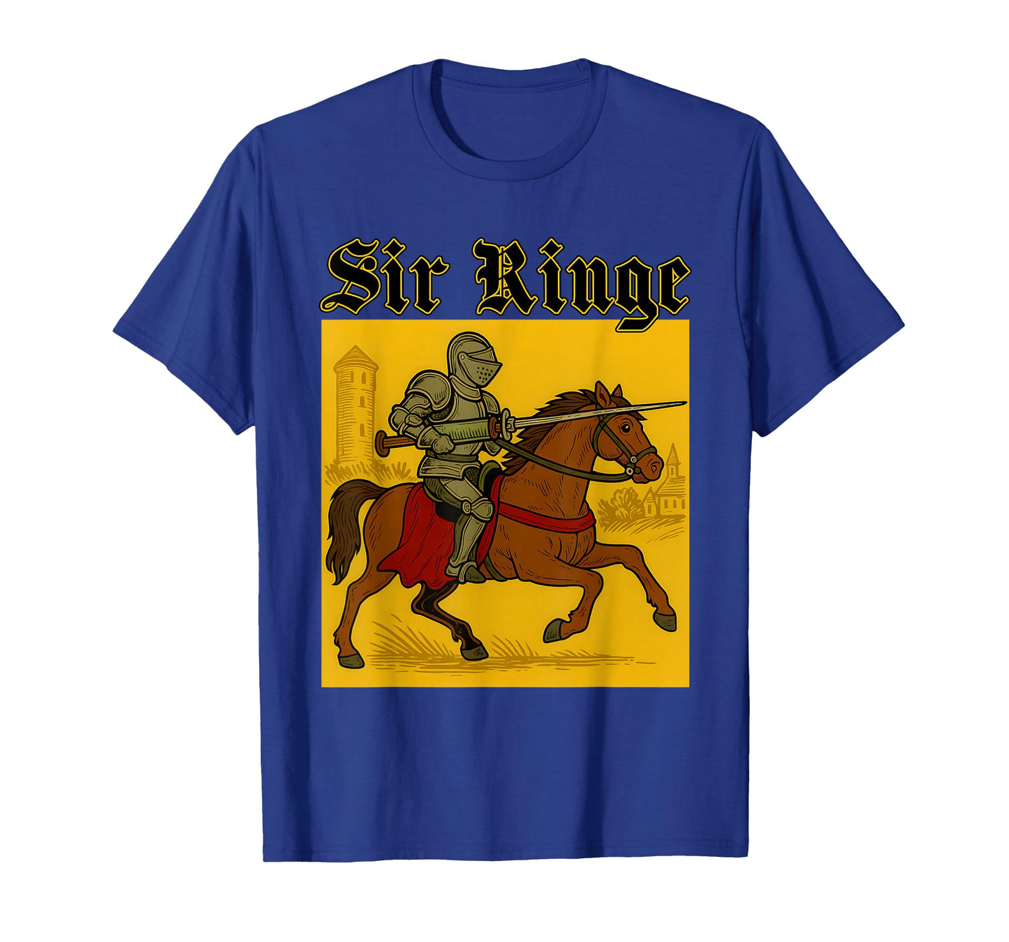Sir Ringe Knight Vintage Pun T-Shirt