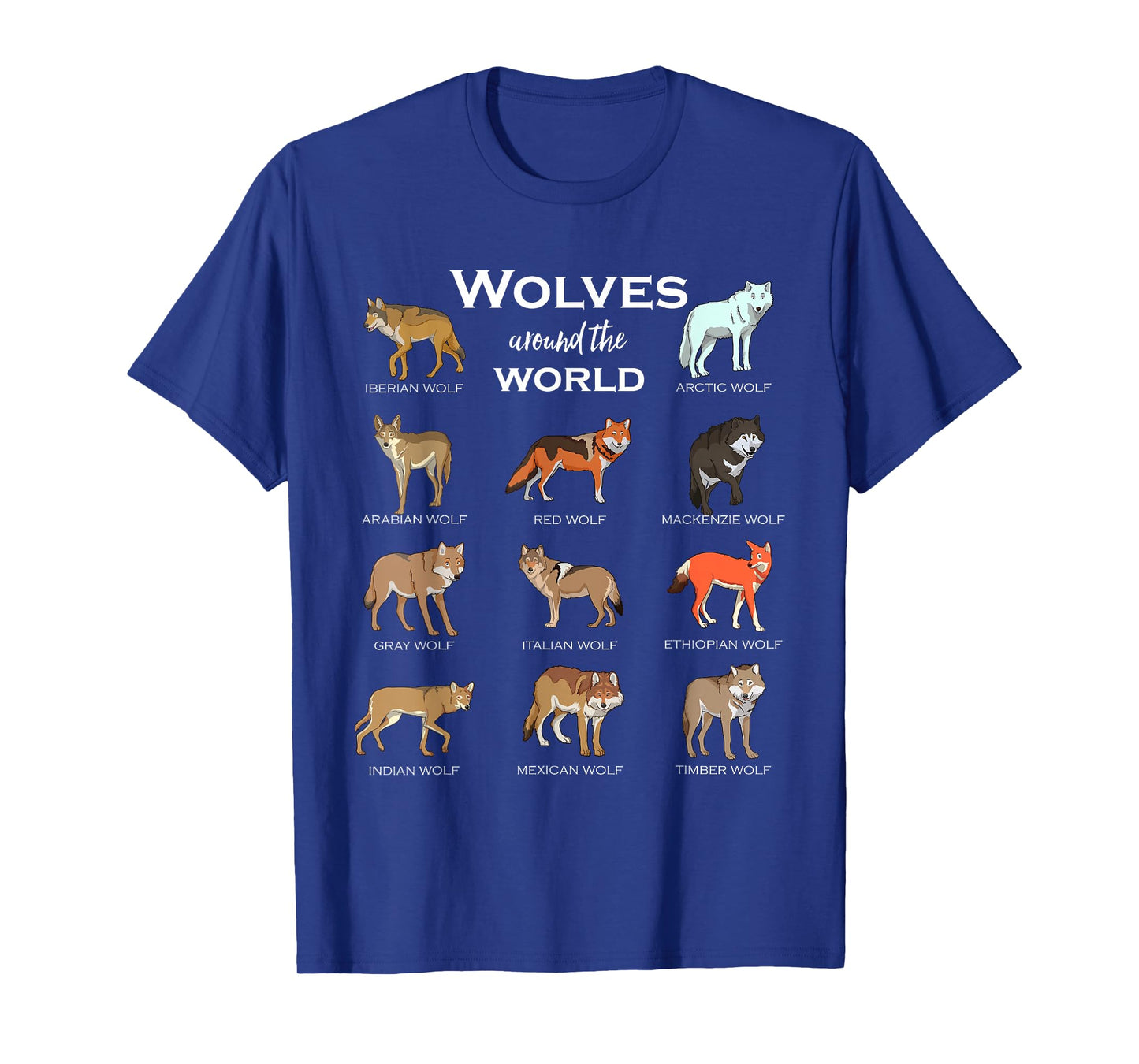 Wolves of the World T-Shirt