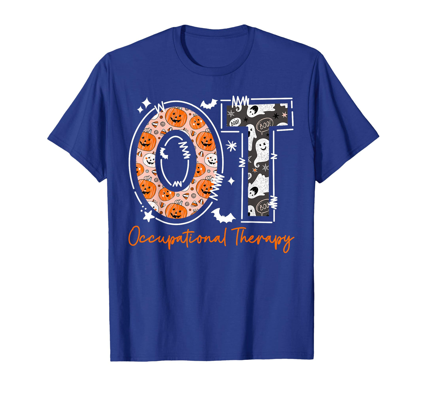 Spooky Occupational Therapy Therapist Halloween Funny OTA OT T-Shirt