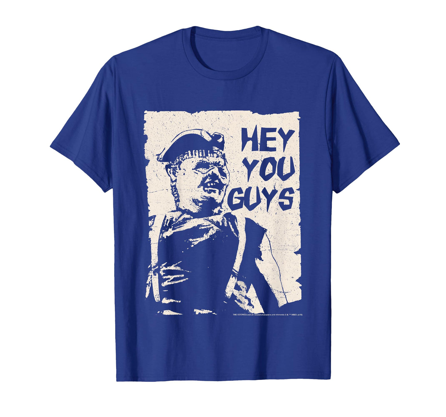 Kids The Goonies Sloth Hey You Guys Cut Out Portrait T-Shirt
