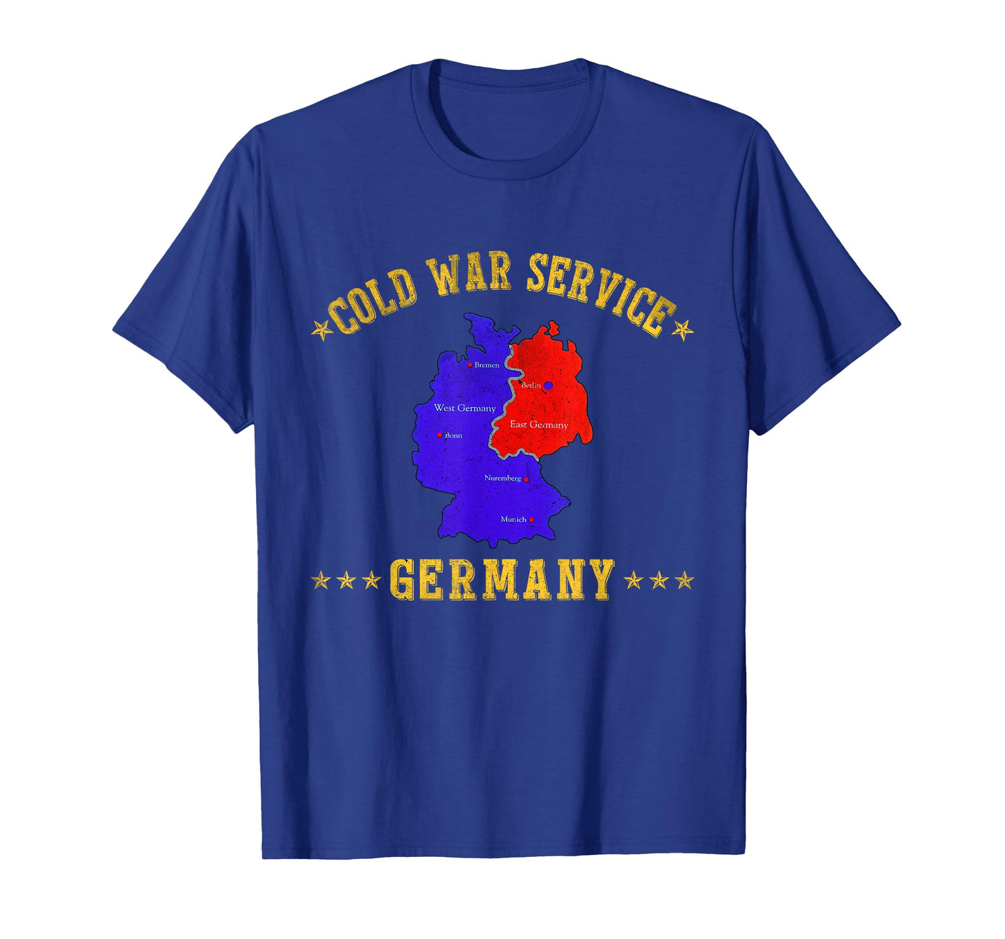 Cold War Service Germany Military Veterans Day Military Papa T-Shirt
