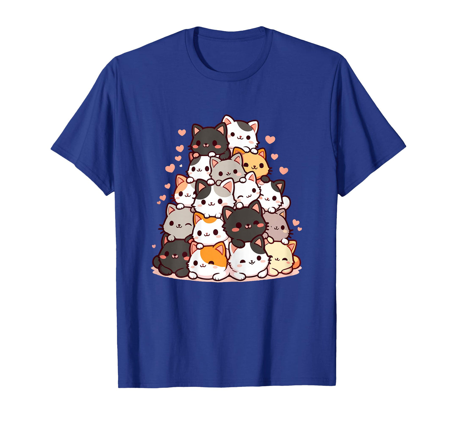 Cute Kawaii Cat Cartoon Anime Cats T-Shirt
