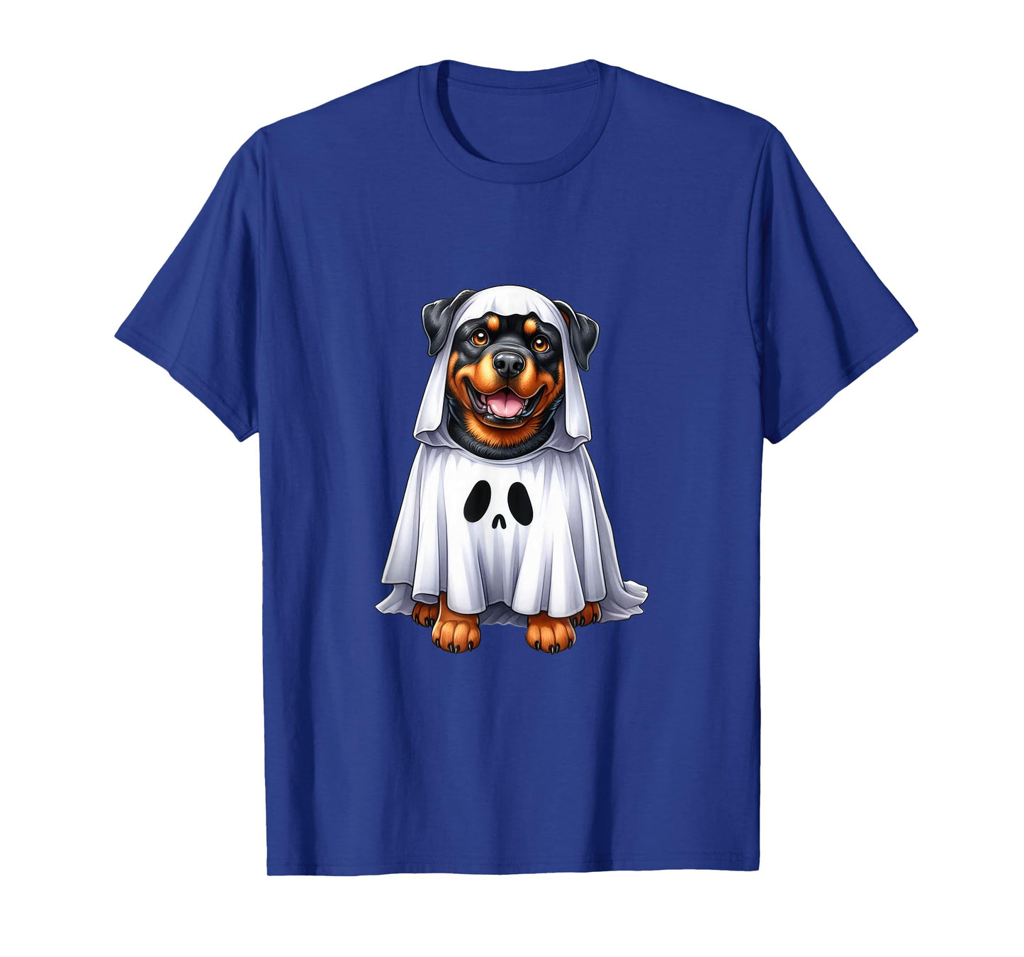 Cute Halloween Rottweiler Dog as Ghost Dog Owner Dogs T-Shirt