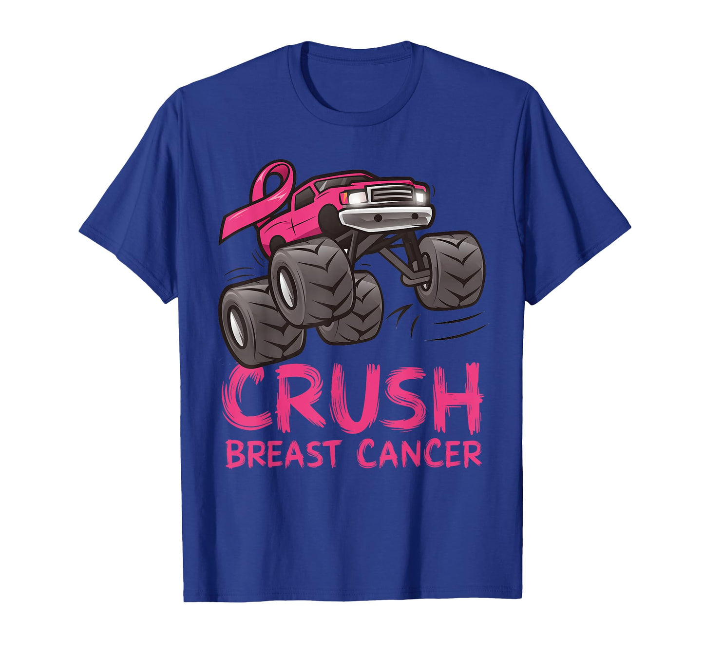 Crush Breast Cancer Pink Ribbon Awareness For Kids T-Shirt