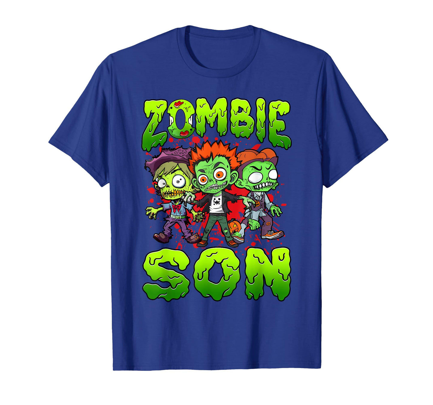 Zombie Son Halloween Costume Family Matching T-Shirt
