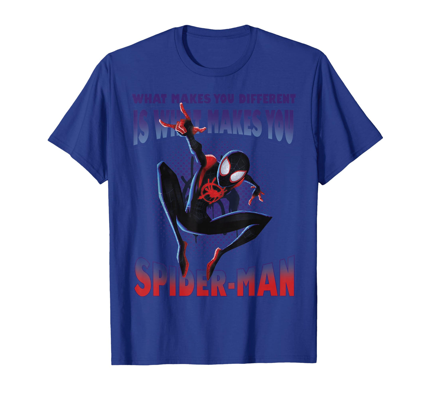 Marvel Spider-Man: Into The Spider-Verse What Makes You T-Shirt