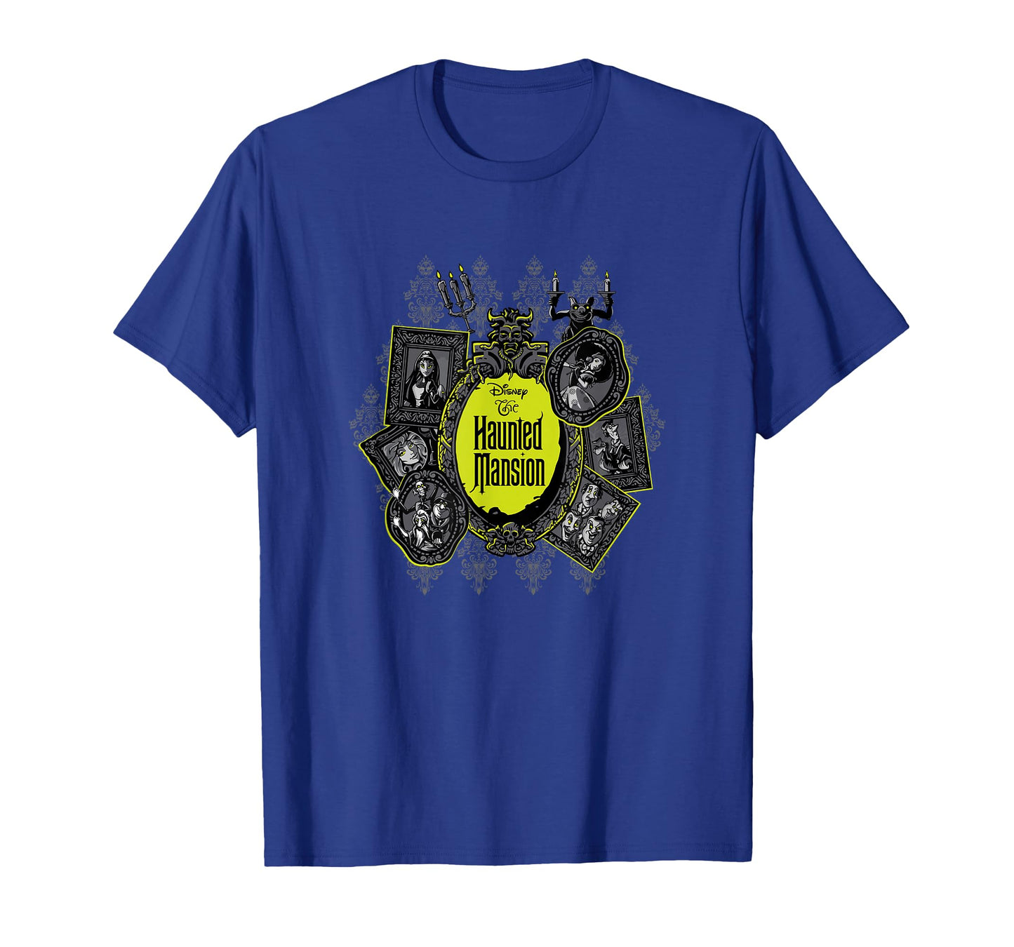 The Haunted Mansion Iconic Character Portraits Mashup T-Shirt