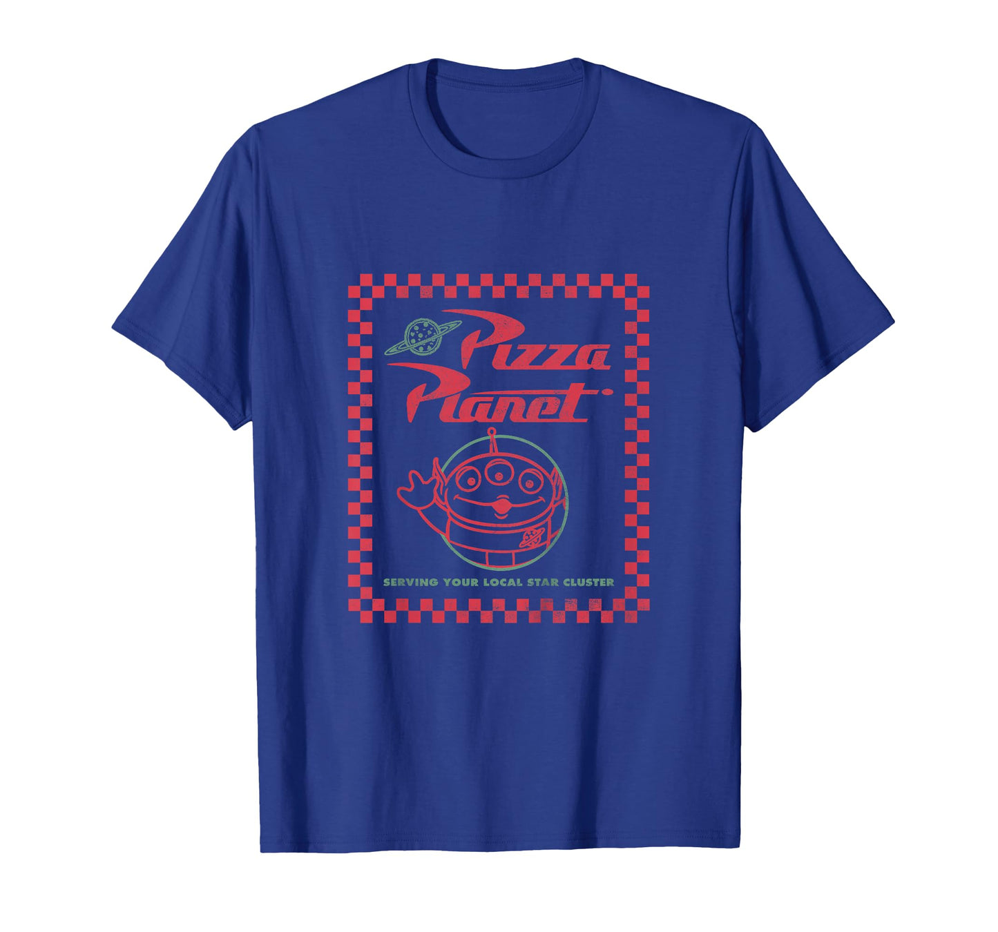 Kids Disney Pixar Toy Story Pizza Planet Alien Logo Youth T-Shirt