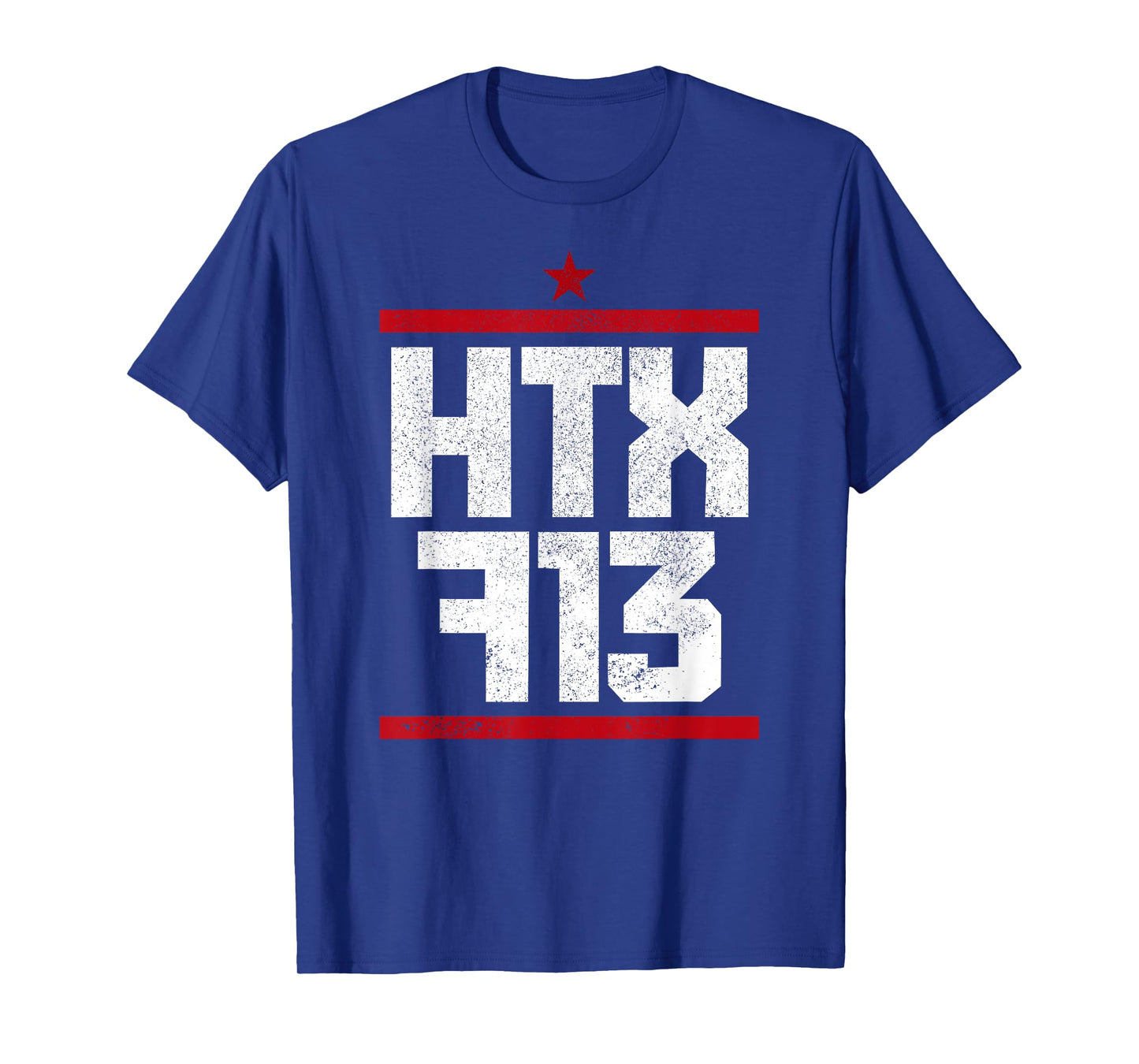 Houston Texas HTX 713 Area Code Vintage Pride T-Shirt