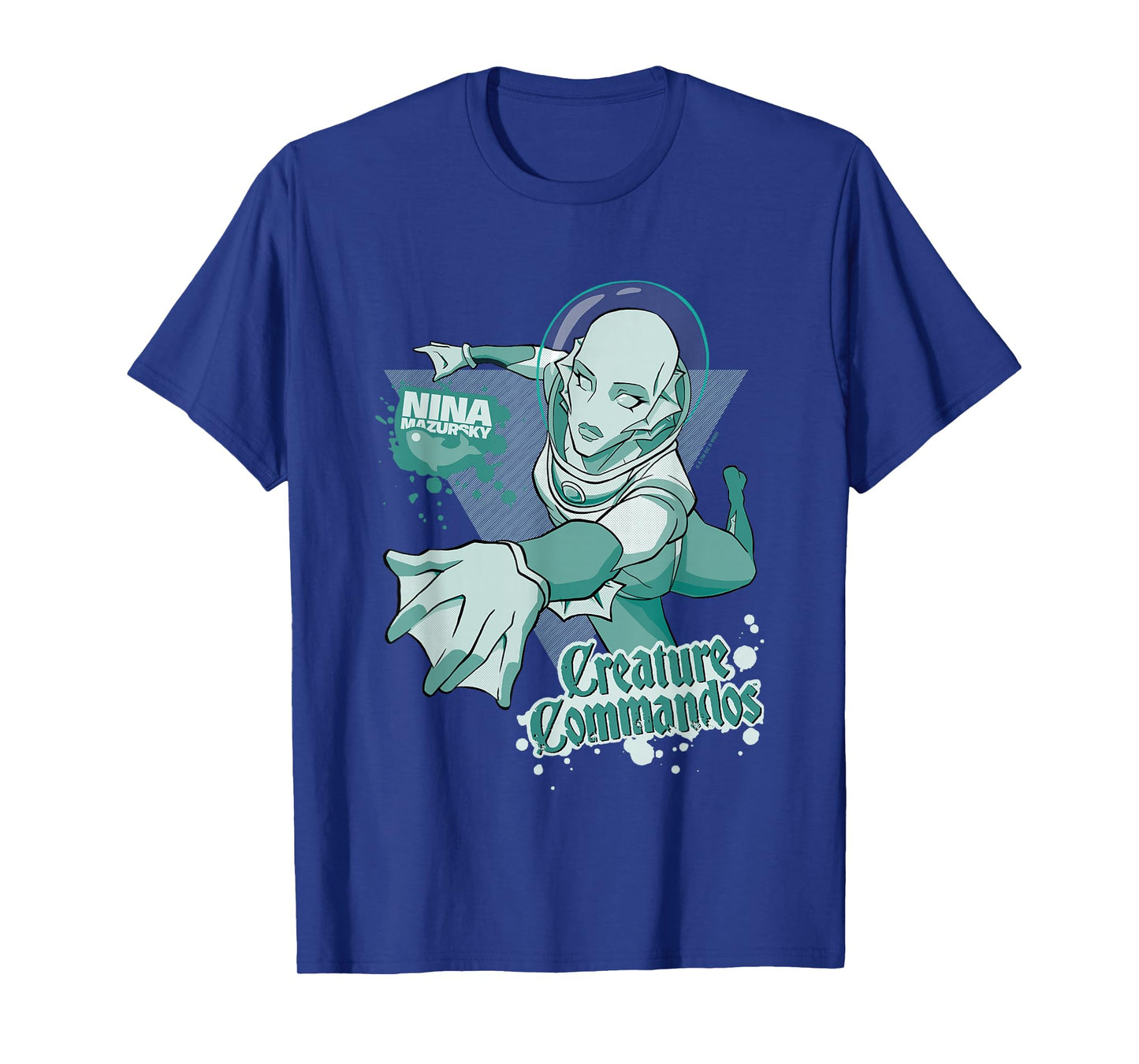 Creature Commandos Nina Mazursky Poster T-Shirt