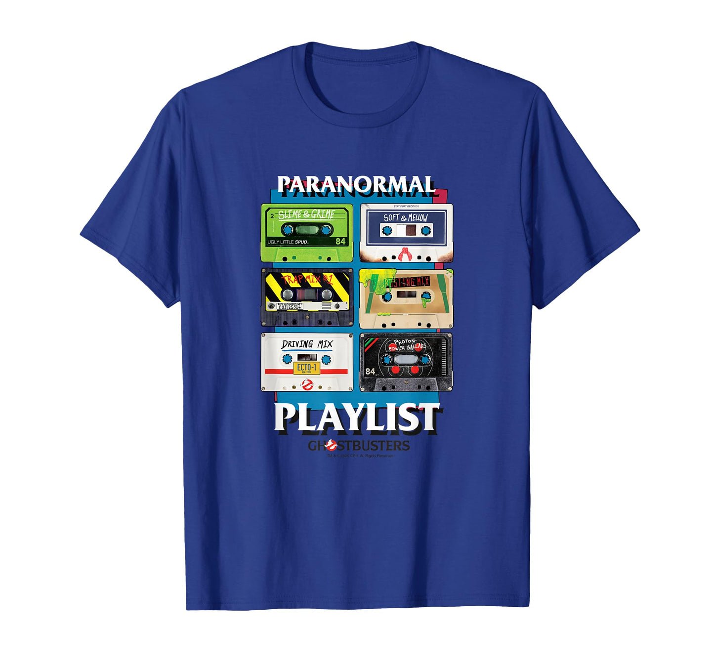 Ghostbusters Paranormal Playlist with Logo T-Shirt
