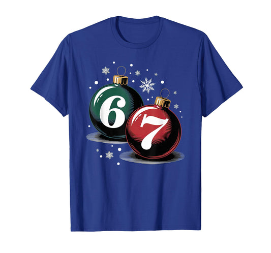 67 Christmas Kids Boys Girls Meme Xmas Funny Slang T-Shirt