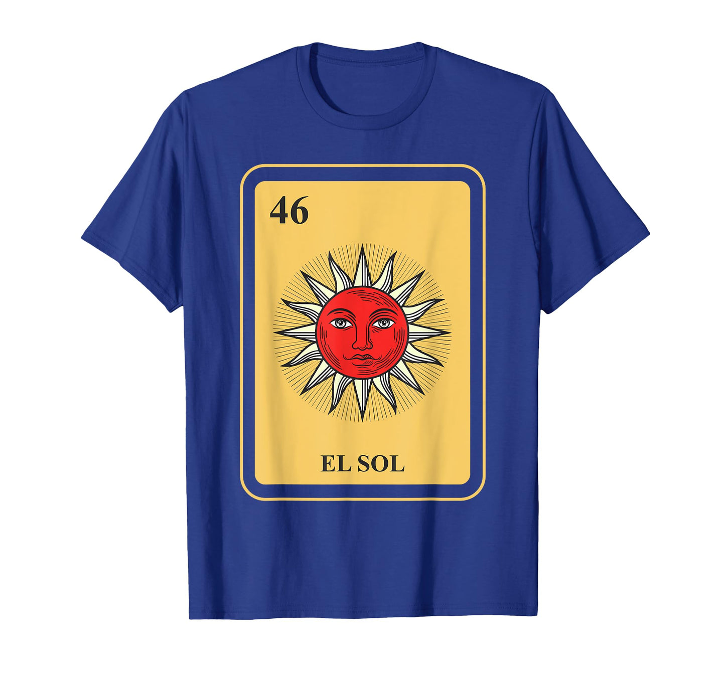 Mexican El Sol Sun Traditional Bingo Holiday T-Shirt