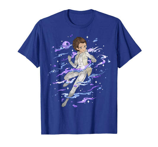 Star Wars: The Empire Strikes Back Princess Leia Anime T-Shirt