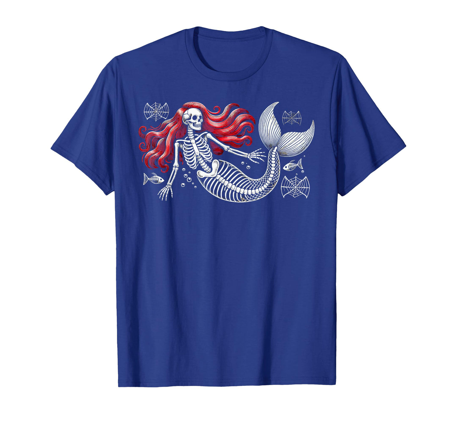 Zombie Mermaid Halloween Costume Spooky Trick Or Treat T-Shirt