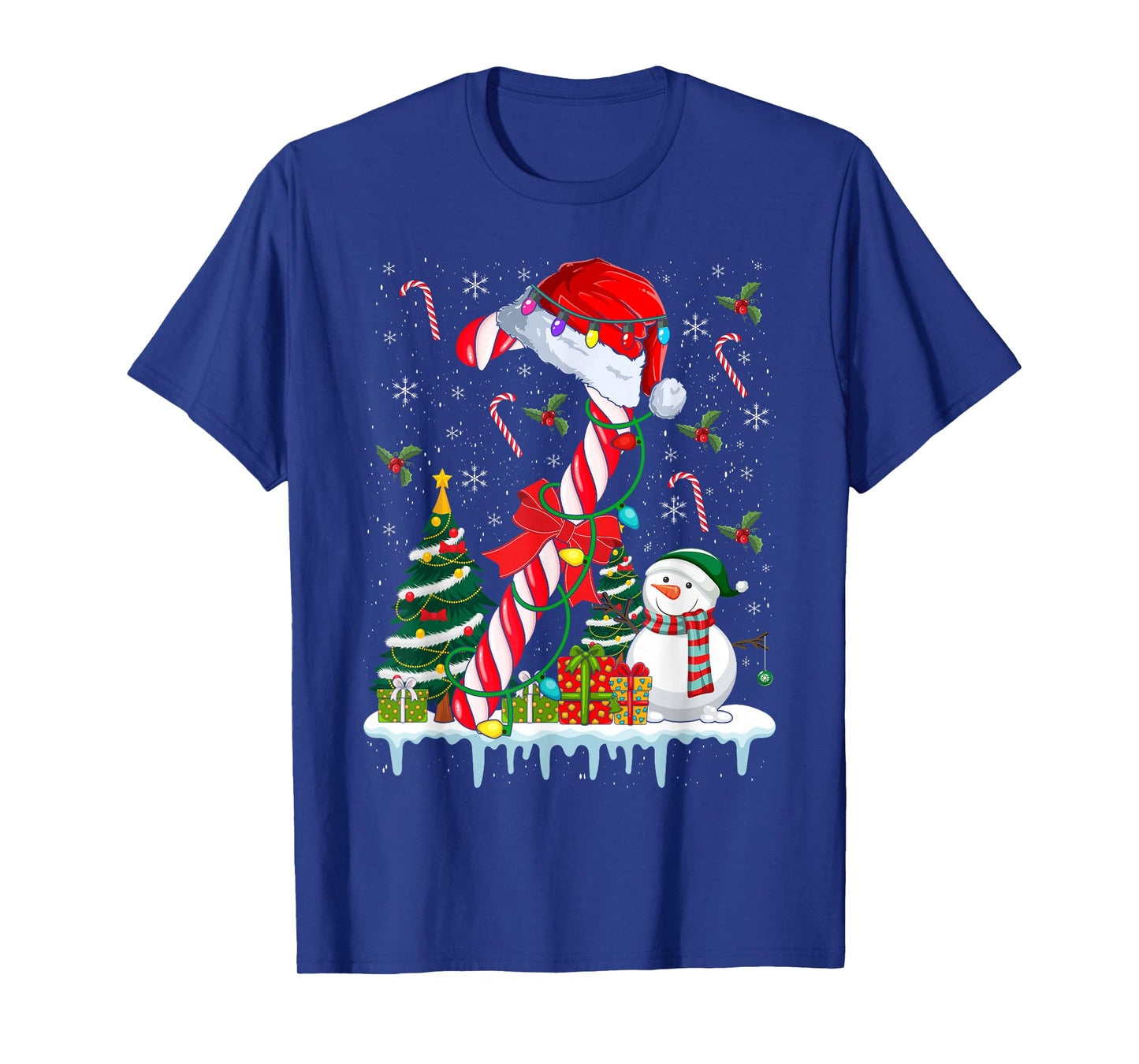 Christmas Candy Cane Lover Gift Co. Candy Cane Crew Christmas Matching Costume Xmas Group Unisex Family/Group T-Shirt