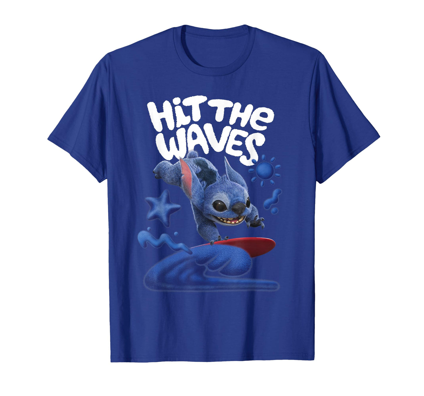 Disney Lilo & Stitch Live-Action Movie Hit The Waves Surfing T-Shirt