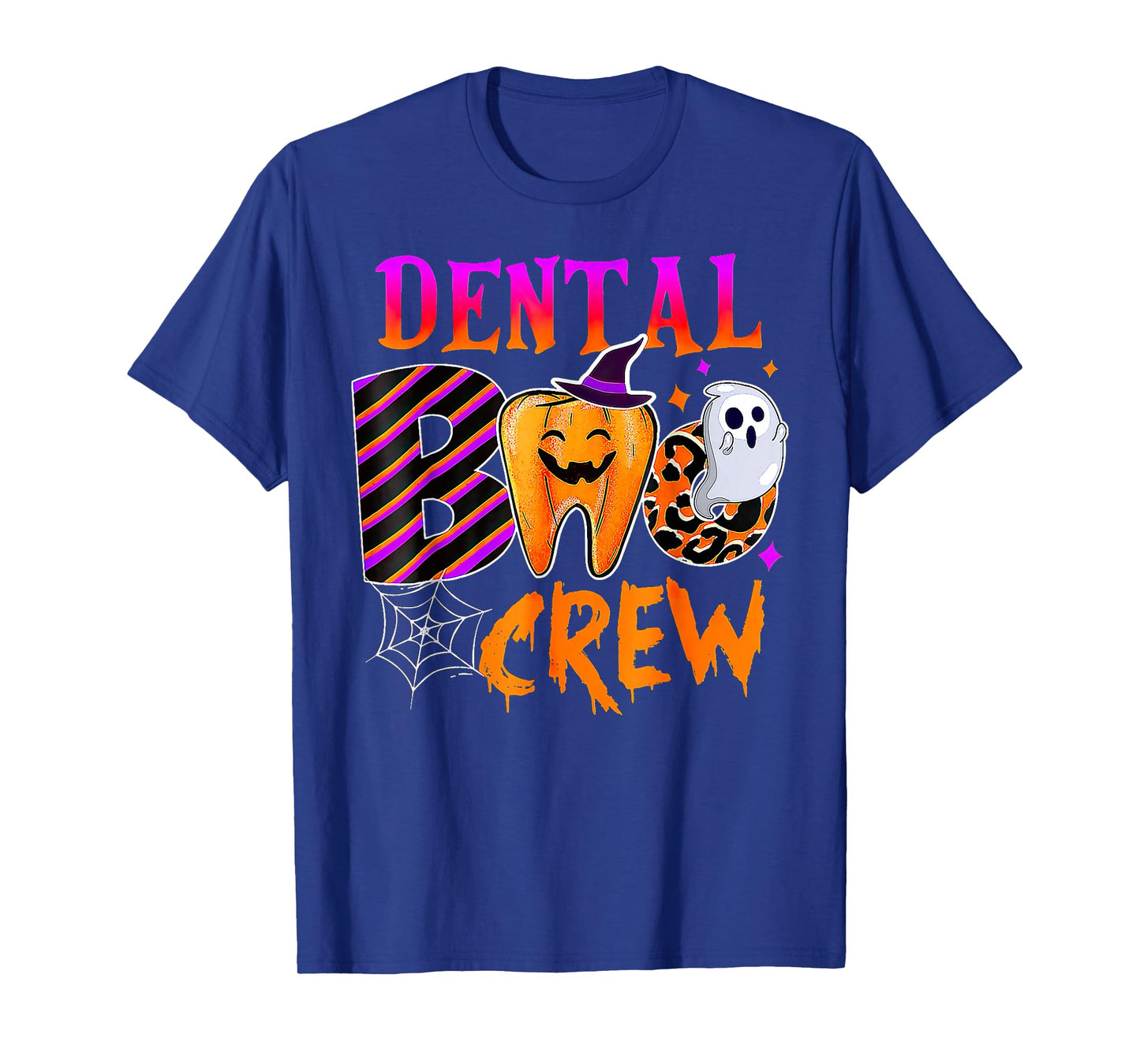 Halloween Dental Boo Crew Teeth Dentist Spooky T-Shirt