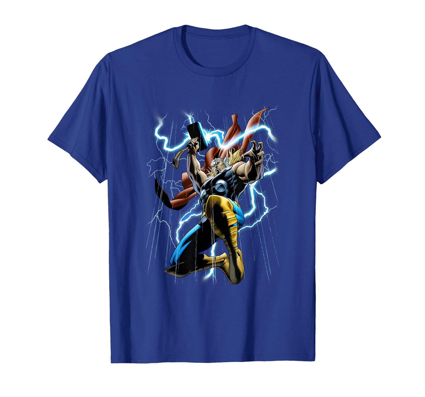 Marvel Comics Retro Classic Thunder & Lightning Mighty Thor T-Shirt